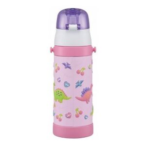 Gourde SKATER en acier inoxydable Happy Smile 480 ml