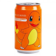 Ocean Bomb Pokemon Sparkling Water (Orange Flavor) 330ml