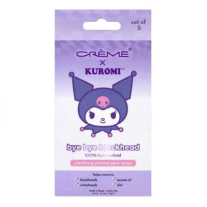 THE CREME SHOP Bandes anti-pores Bye Bye Kuromi (lot de 5)