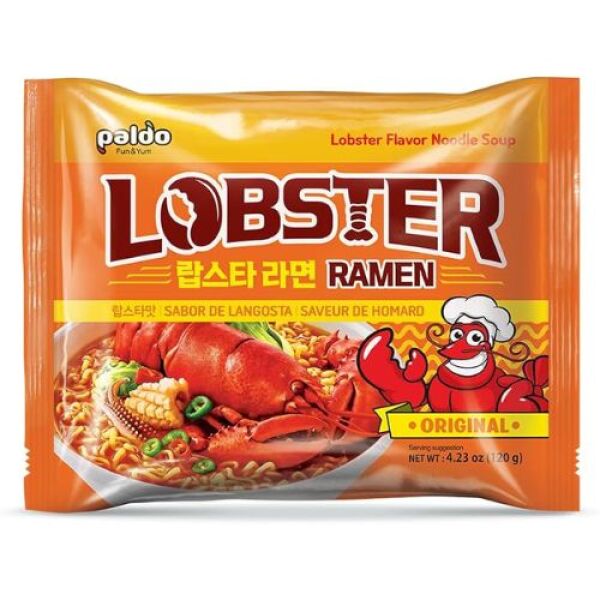 Paldo Lobster Flavor Ramen 120g
