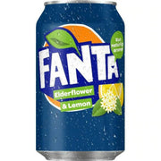 Fanta Soda (EUR)(Elderflower & Lemon) 330ml