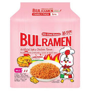 BULRAMEN Ramen au poulet épicé (Carbonara) 135g*5 sachets