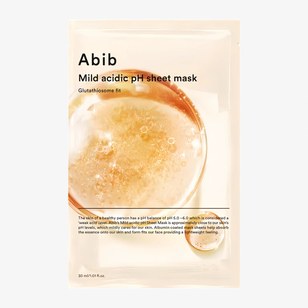 ABIB Mild Acidic PH Sheet Mask Glutathiosome Fit (1) 30ml