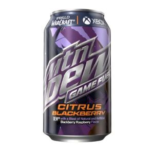 Mountain Dew Game Fuel Citrus Blackberry 355ml
