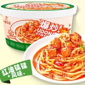YWWD Instant Stir Fry Udon Chili Oil Flavor 252g