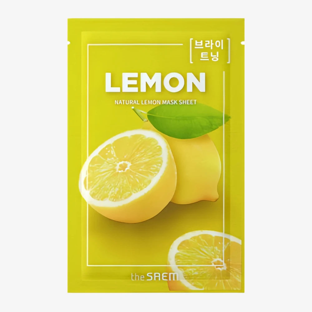 THE SAEM Natural Lemon Mask Sheet