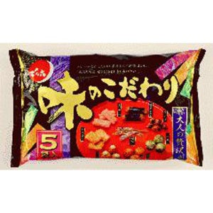 DENROKU 5Packs Peanut Fish Rice Cracker  120g
