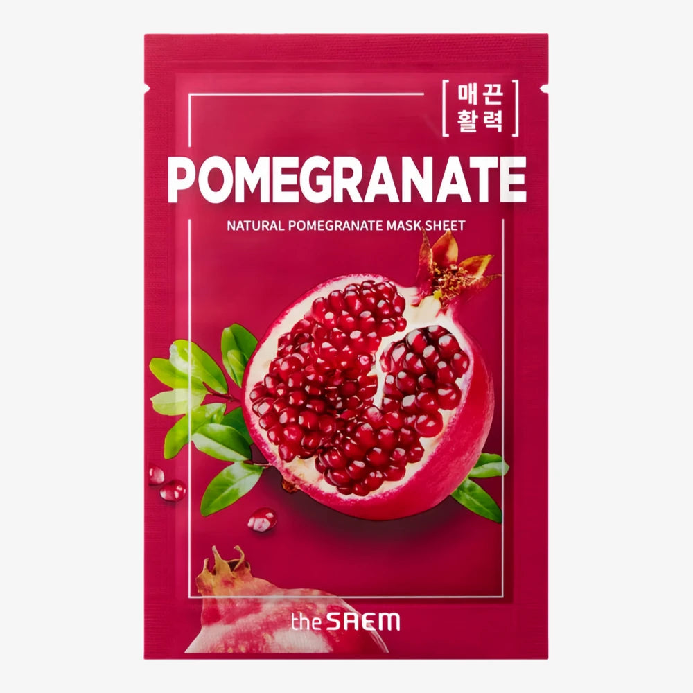 THE SAEM Natural Pomegranate Mask Sheet