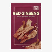 THE SAEM Natural Red Ginseng Mask Sheet