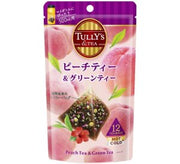 ITO EN TULL Y'S & TEA Peach Tea & Green Tea 12P