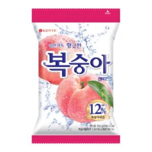 Lotte Peach Candy 153g