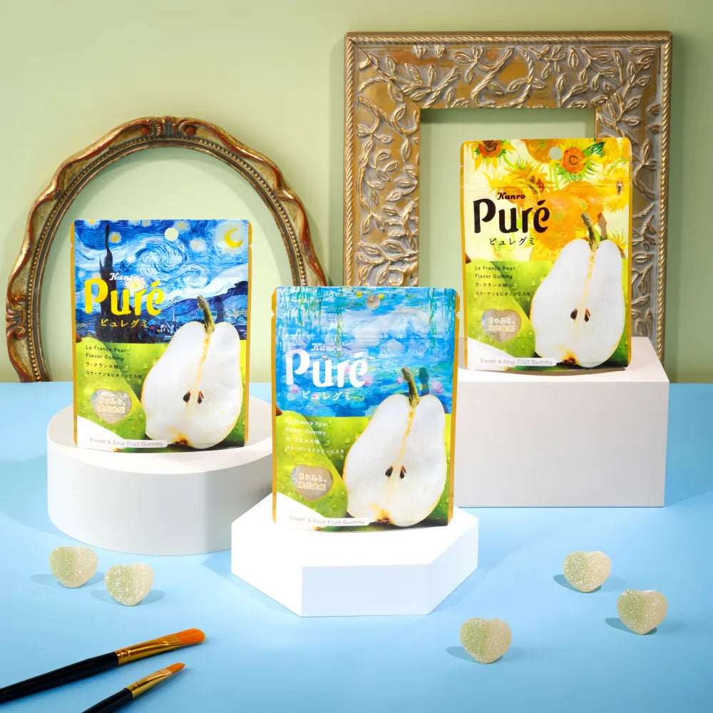 KANRO Pure Gummy - La France (Pear Flavor) 52g