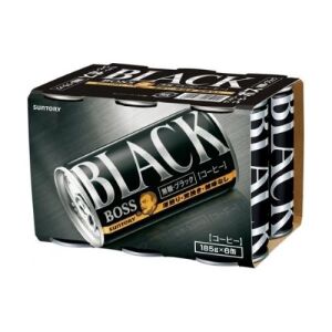 Suntory Boss Coffee Black 6 Pack