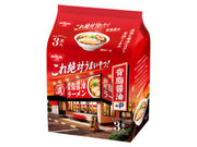 Nissin C'est absolument délicieux ! Sauce soja au lard dorsal, paquet de 3 repas