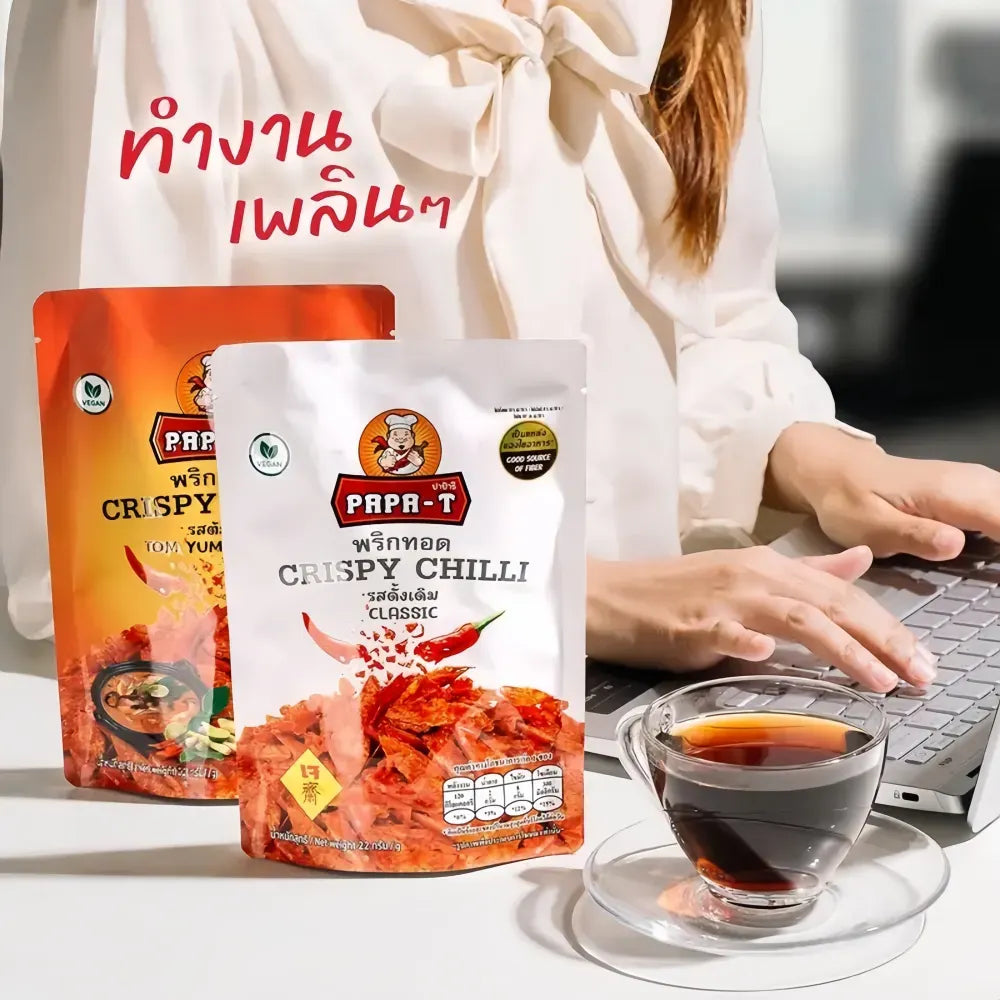PAPA-T Crispy Chili (BBQ) 22g