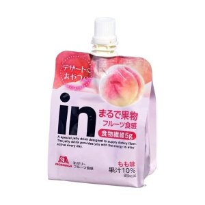 Morinaga in Fruit Jelly Drink (Peach Flavor) 150g