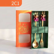 Ensemble d'ustensiles Petit Ours (coffret cadeau) - 2C1