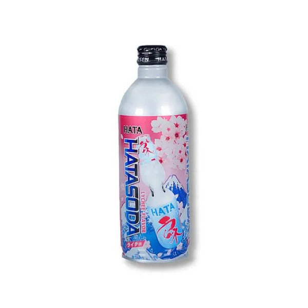 HATA Sakura Ramune Soda Lychee Flavor 500ml