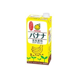 Lait de soja MARUSAN saveur banane 1L (Non utilisé !!)