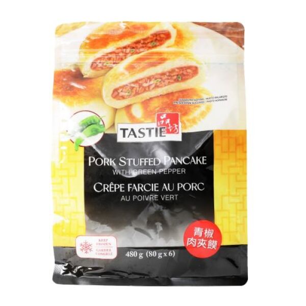 Crêpes farcies au porc et poivron vert TASTIE (6 pièces, 480 g)