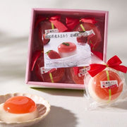 Amaou Strawberry Condensed Milk Pudding (4 Pieces)