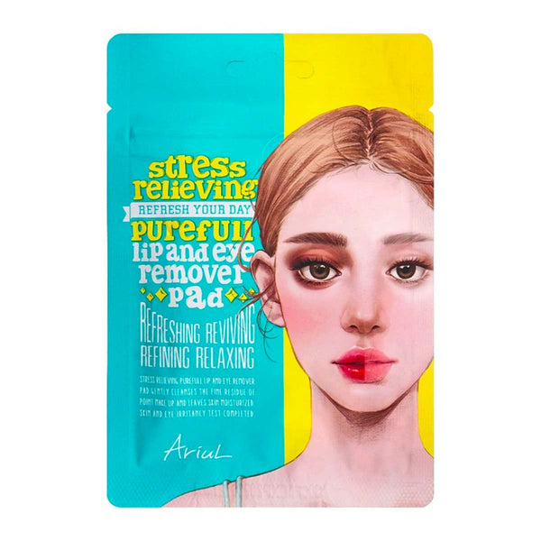 ARIUL The Perfect Refresh Your Day Lip And Eye Remover Pad 3