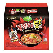 SAMYANG Buldak, ragoût de poulet épicé, saveur ramen, 145 g x 5 sachets