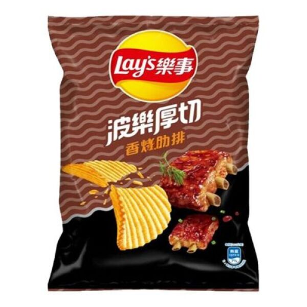 Lay's Potato Chips (BBQ RIB Flavor) 34g