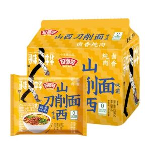 JML Shanxi Knife-Sliced Noodles Braised Meat Flavor 110g*5bags