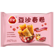 SANQUAN Red Bean Spring Roll 12PC 216G