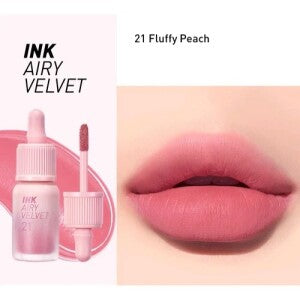 PERIPERA Ink Airy Velvet Lip Tint 021 Fluffy Peach