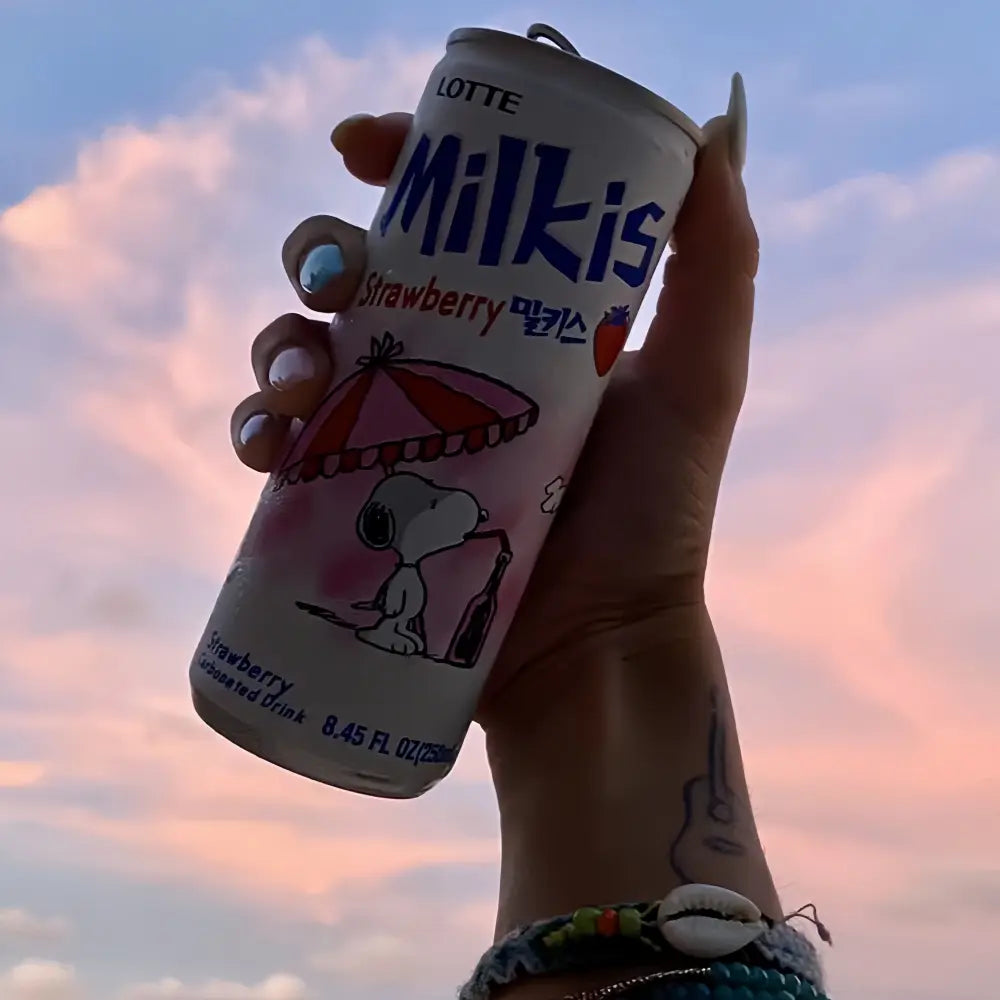 Boisson gazeuse LOTTE Milkis (saveur fraise) 250 ml