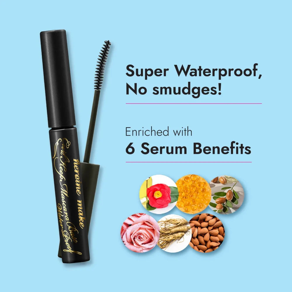 ISEHAN KISS ME HM Curl Waterproof Mascara Base Black