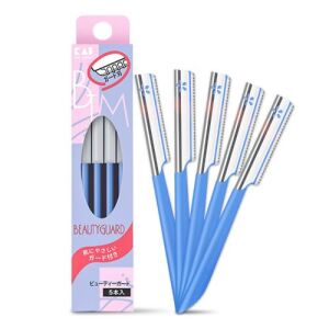 KAI Eyebrow Razor Beauty Guard  5pcs