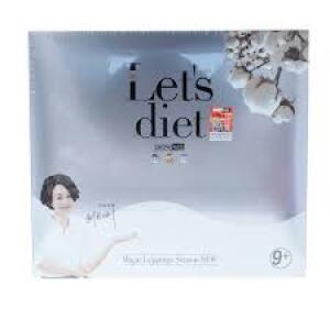 LET'S DIET 9+ micro-current high-waist belly and fleece thermal pants