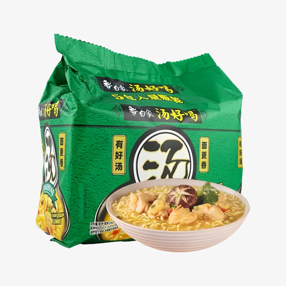 BAIXIANG Instant Noodle (Chicken Soup) *5