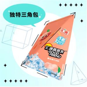 HUIYUAN Frozen Peach Juice Smoothie Bar 1pc