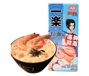 NARUTO Instand Noodle (Seafood Flavor) 220g