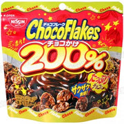 NISSIN CHOCO FLAKE CHOCOLATE DRIZZLED 35g