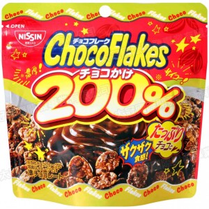 NISSIN CHOCO FLAKE CHOCOLATE DRIZZLED 35g