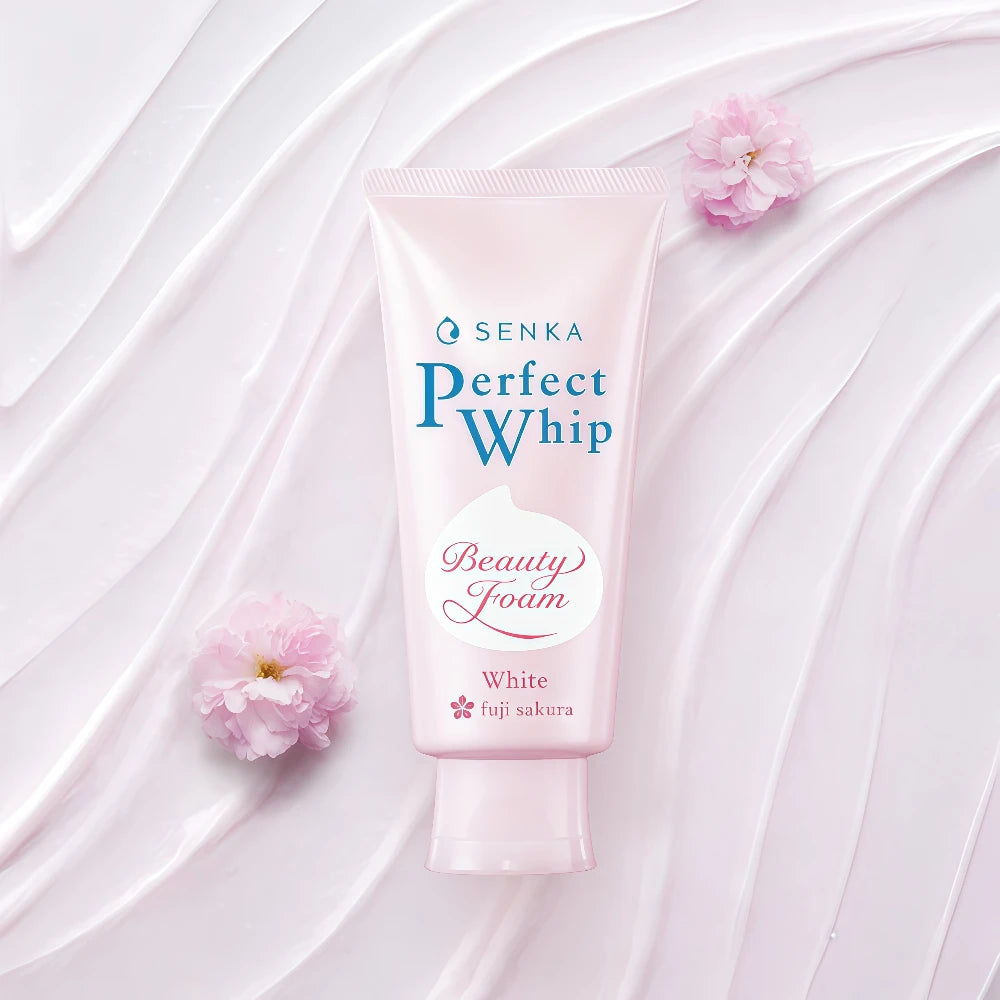 SHISEIDO SENKA Nettoyant Mousse Blanche Perfect Whip 100g