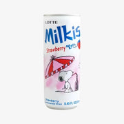 LOTTE Milkis Carbonated Drink (Strawberry Flavor) 250ml