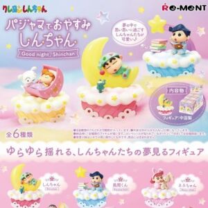 Re-ment Bonne nuit, Shinchan (lot de 6)