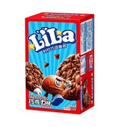 Biscuits aux pépites de chocolat LILA, saveur chocolat, 110 g