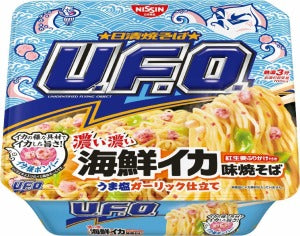 NISSIN UFO Yakisoba Squid Garlic Flavor