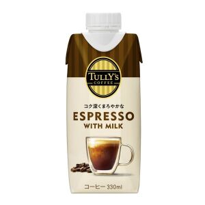 TULLY’S COFFEE ESPRESSO WITH MILK 330ml