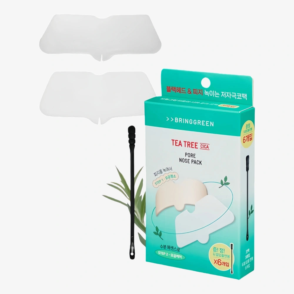 BRINGGREEN Tea Tree Cica Pore Nose Pack