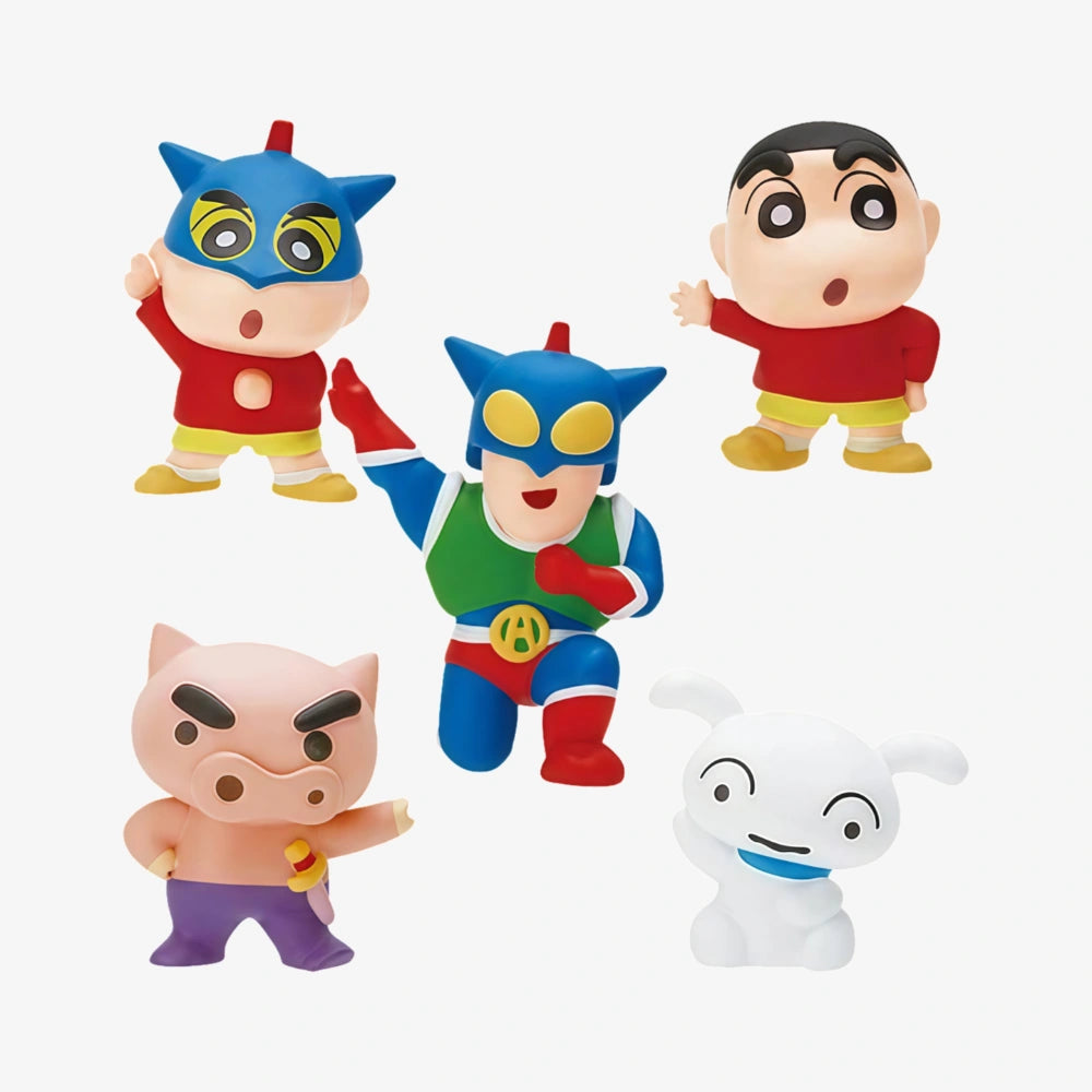 BANDAI Bath Ball With Toy Crayon Shin Chan Blue