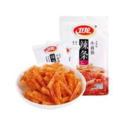 WEI-LONG Thin Spicy Gluten Strip (Small package)  1pc