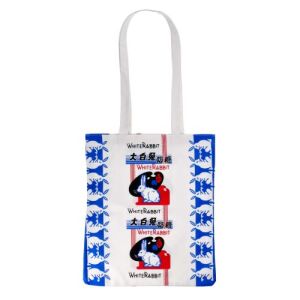 White Rabbit Canvas Bag